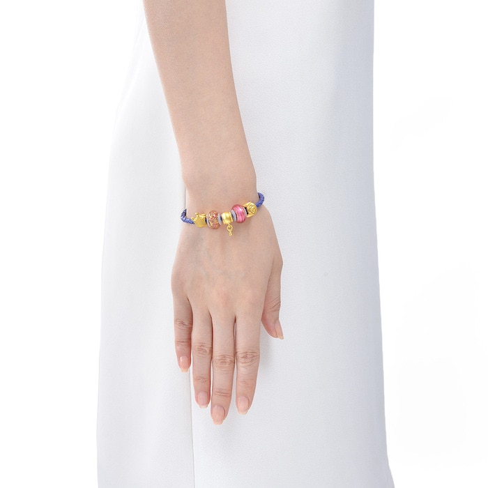 Solid Gold Bracelet | Chow Sang Sang Jewellery | Charme | 86031B - 3