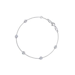 'Iconic' 18K White Gold Bracelet