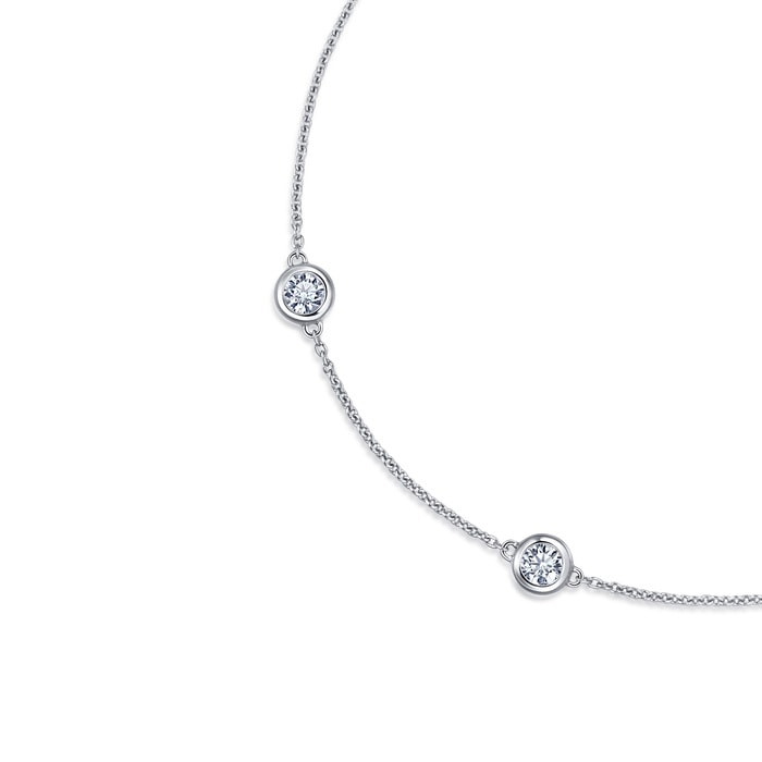 18K White Gold Bracelet | Chow Sang Sang Jewellery | 86530B - 4