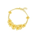 Floral' 999.9 Gold Bracelet