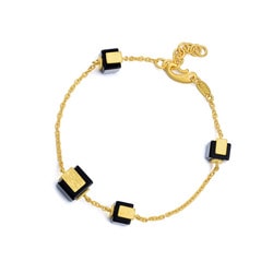 999.9 黃金玉髓手鍊