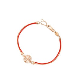 「吉祥系列」18K黃金鑽石手鍊