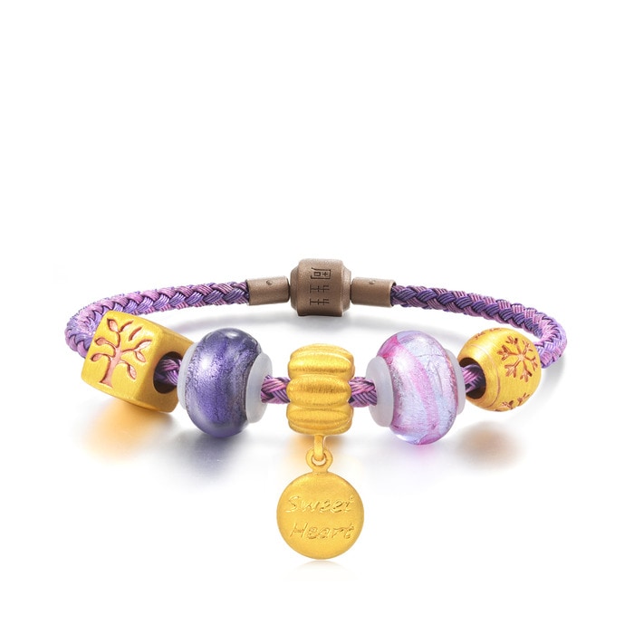 999黃金 手鍊 | 周生生珠寶 | 88451B - 4