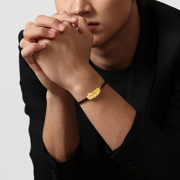 999.9黃金 手鍊 | 周生生珠寶 | Love Decode 「愛情密語 」 | 89739B - 3