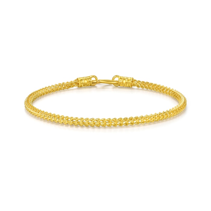Solid Gold Bracelet | Chow Sang Sang Jewellery | Essence | 90193B - 4