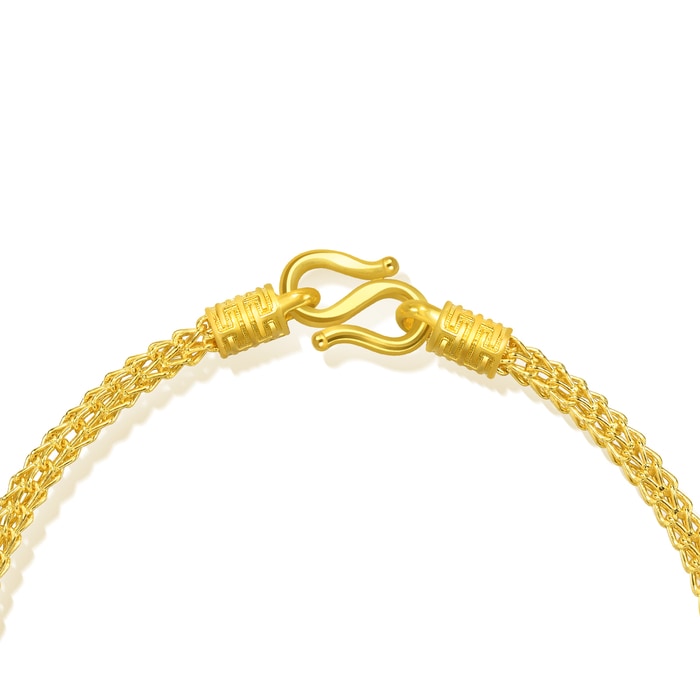 Solid Gold Bracelet | Chow Sang Sang Jewellery | Essence | 90193B - 6