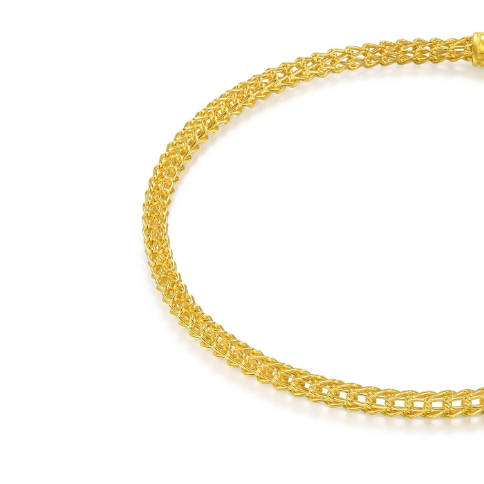 Solid Gold Bracelet | Chow Sang Sang Jewellery | Essence | 90193B - 5