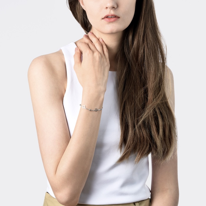 950鉑金 手鍊 | 周生生珠寶 | Love Decode 「愛情密語 」 | 90419B - 3