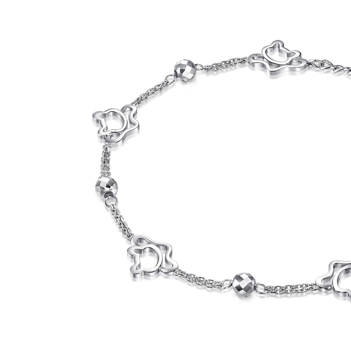 950鉑金 手鍊 | 周生生珠寶 | Love Decode 「愛情密語 」 | 90419B - 4