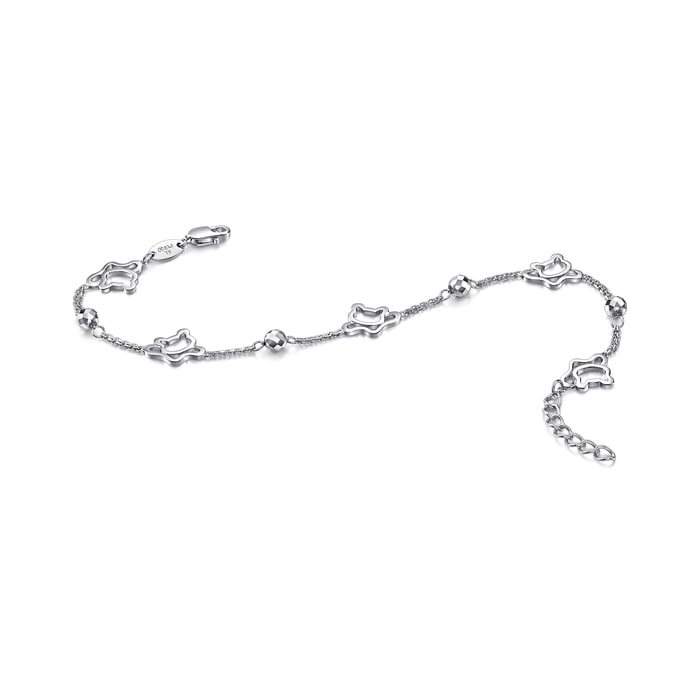 950鉑金 手鍊 | 周生生珠寶 | Love Decode 「愛情密語 」 | 90419B - 6