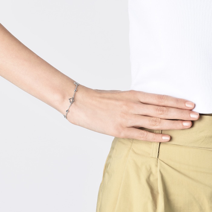 950鉑金 手鍊 | 周生生珠寶 | Love Decode 「愛情密語 」 | 90419B - 2