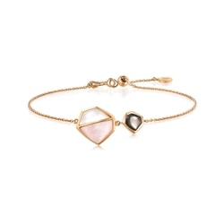 'Harmony' 18K Rose Gold Mother of Pearl Bracelet