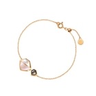 Harmony' 18K Rose Gold Mother of Pearl Bracelet