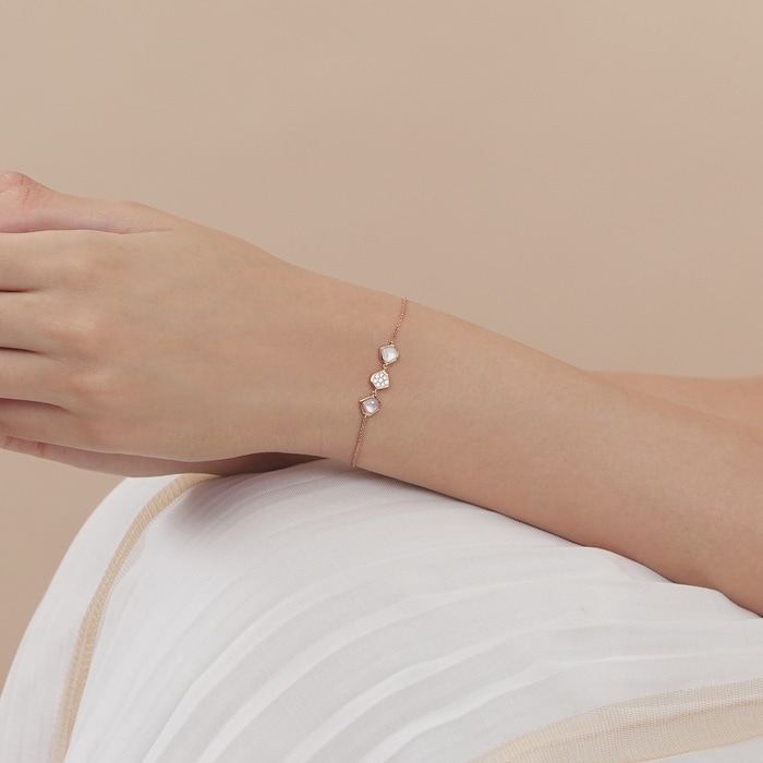 18K Rose Gold Bracelet | Chow Sang Sang Jewellery | 90973B - 2