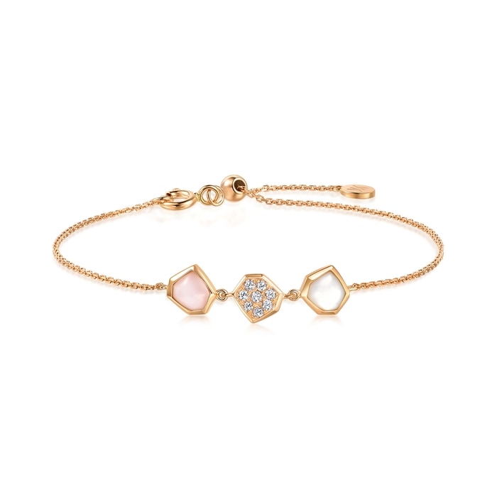 18K Rose Gold Bracelet | Chow Sang Sang Jewellery | 90973B - 4
