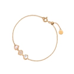 'Harmony' 18K Rose Gold Mother of Pearl Bracelet