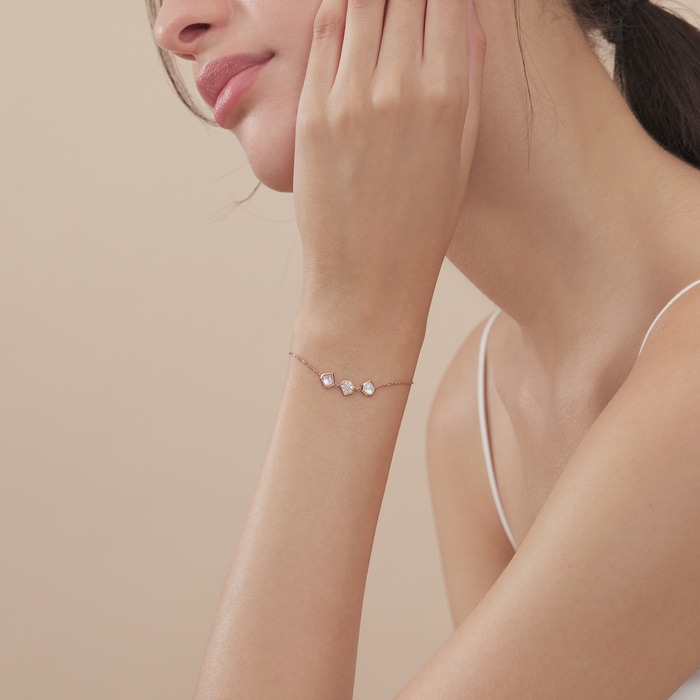18K Rose Gold Bracelet | Chow Sang Sang Jewellery | 90973B - 3