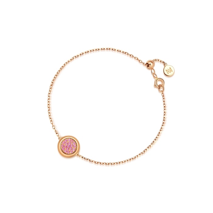 18K Rose Gold Bracelet | Chow Sang Sang Jewellery | 91011B - 5