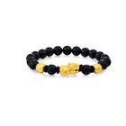 Belief' 999 Gold Pixiu Bracelet