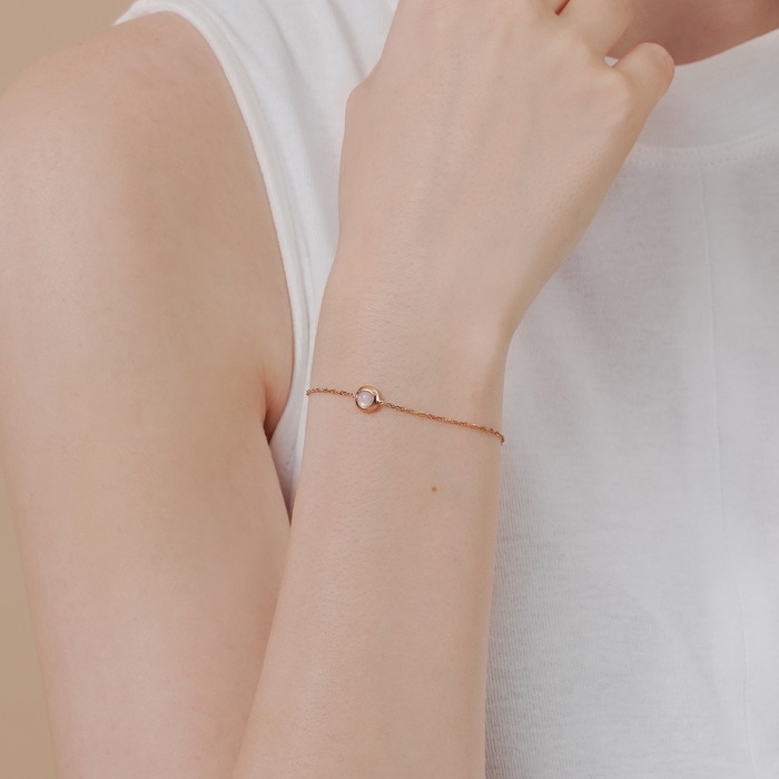 18K玫瑰金 手鍊 | 周生生珠寶 | 91237B - 2