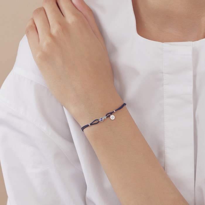 18K白色黄金 手鍊 | 周生生珠寶 | 91302B - 2