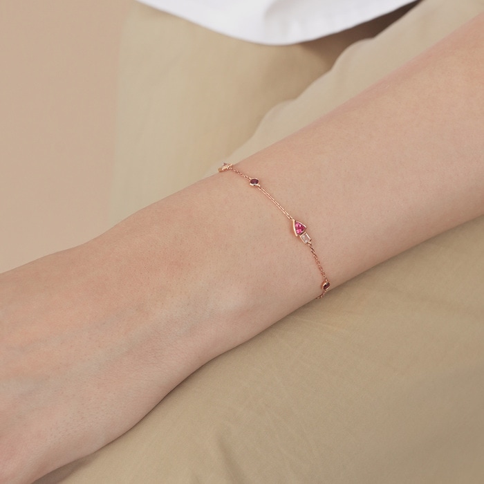 18K Rose Gold Bracelet | Chow Sang Sang Jewellery | 91304B - 2