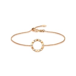 'Timeless' 18K Rose Gold Diamond Bracelet