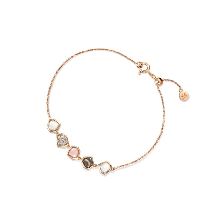 18K Rose Gold Bracelet | Chow Sang Sang Jewellery | 92214B - 1
