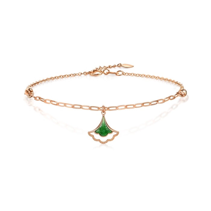 18K玫瑰金 手鍊 | 周生生珠寶 | 薄荷系列 | 92255B - 4