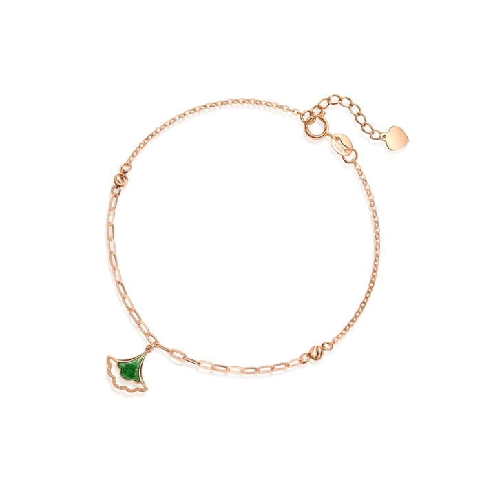 18K玫瑰金 手鍊 | 周生生珠寶 | 薄荷系列 | 92255B - 1