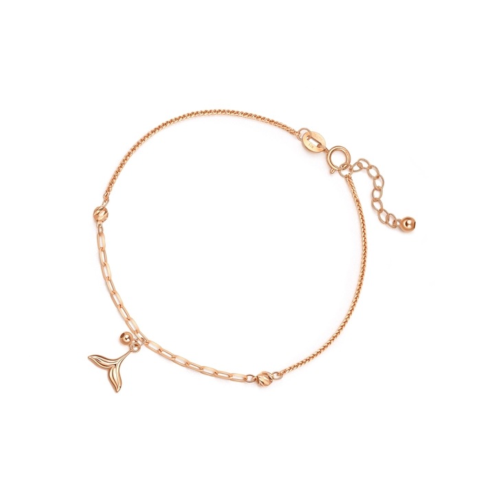 18K玫瑰金 手鍊 | 周生生珠寶 | 薄荷系列 | 92257B - 4