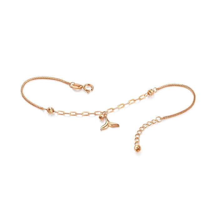 18K玫瑰金 手鍊 | 周生生珠寶 | 薄荷系列 | 92257B - 7