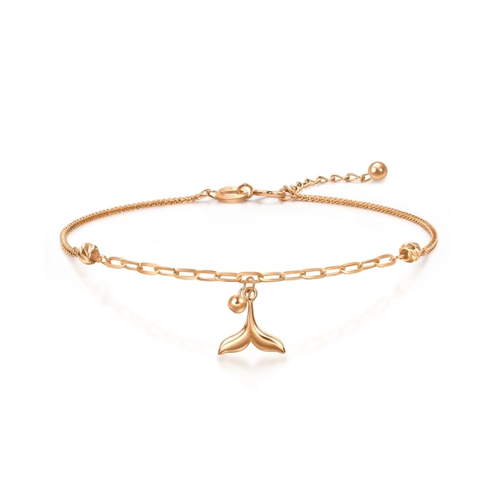 18K玫瑰金 手鍊 | 周生生珠寶 | 薄荷系列 | 92257B - 1