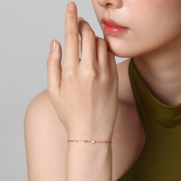 18K Rose Gold Bracelet | Chow Sang Sang Jewellery | Minty Collection | 92273B - 2