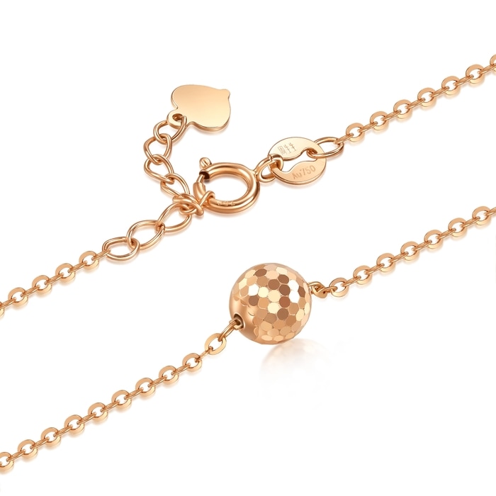 18K Rose Gold Bracelet | Chow Sang Sang Jewellery | Minty Collection | 92530B - 6