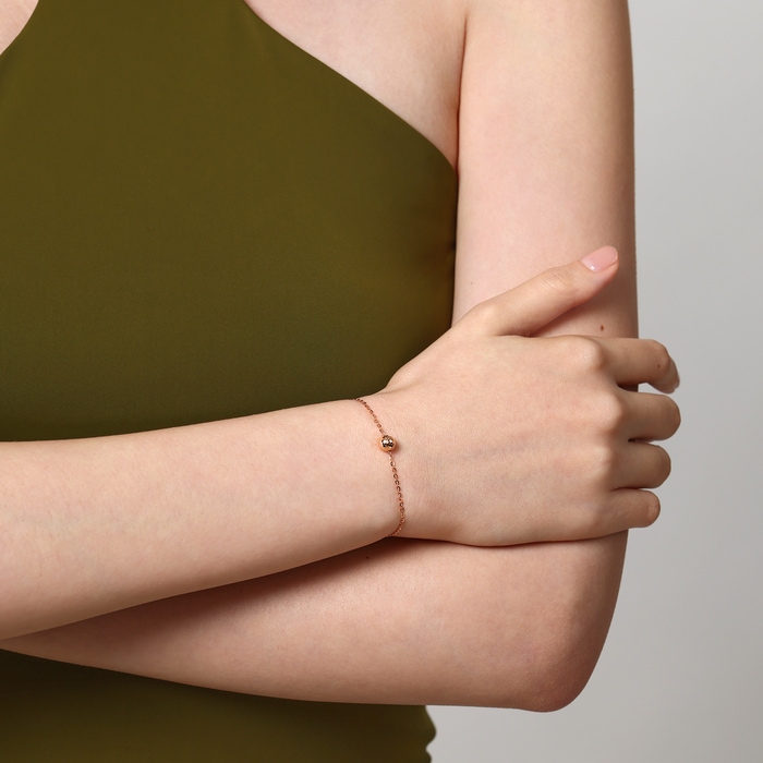 18K玫瑰金 手鍊 | 周生生珠寶 | 薄荷系列 | 92530B - 3