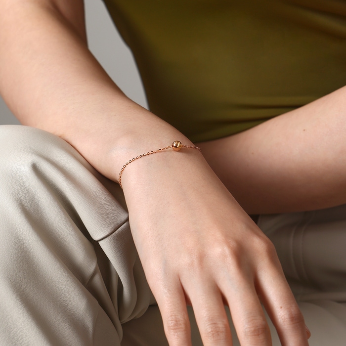 18K玫瑰金 手鍊 | 周生生珠寶 | 薄荷系列 | 92530B - 2