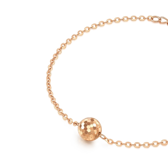 18K Rose Gold Bracelet | Chow Sang Sang Jewellery | Minty Collection | 92530B - 5
