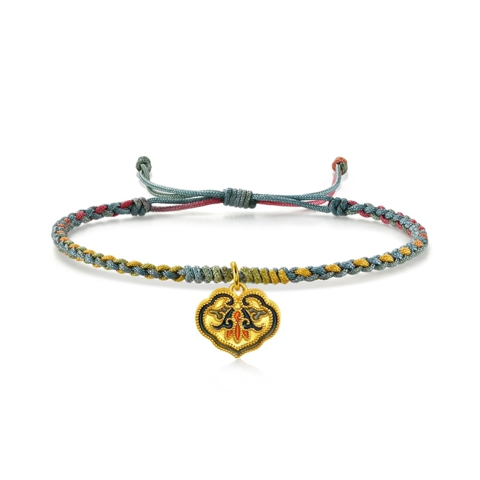 Solid Gold Bracelet | Chow Sang Sang Jewellery | Cultural Blessings | 92609B - 6