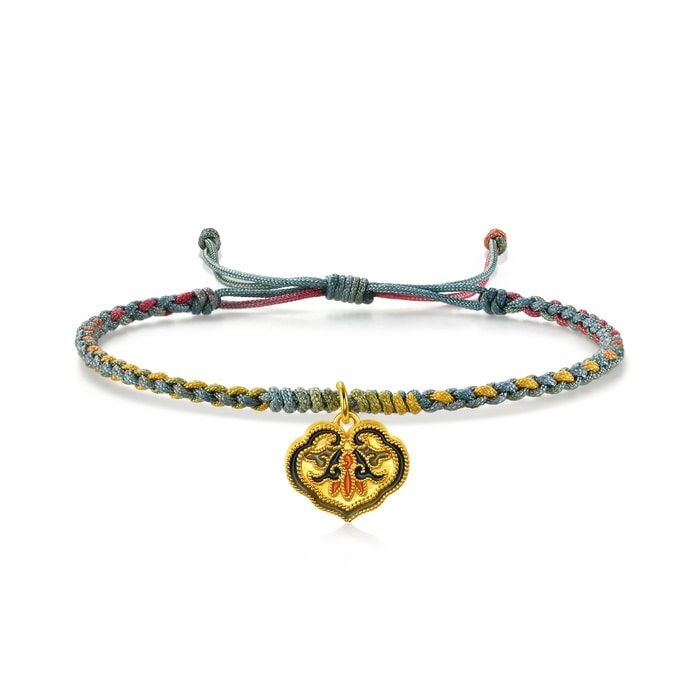 Solid Gold Bracelet | Chow Sang Sang Jewellery | Cultural Blessings | 92609B - 1