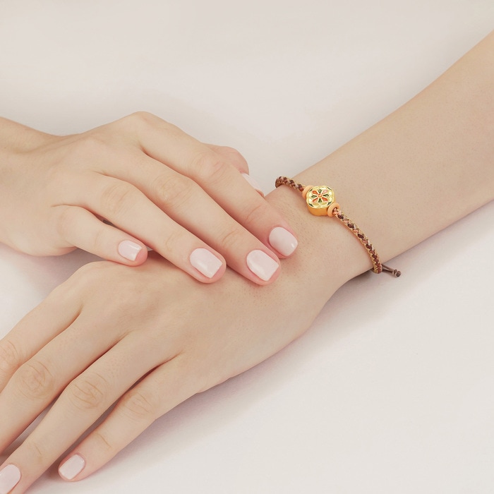 Solid Gold Bracelet | Chow Sang Sang Jewellery | Cultural Blessings | 92611B - 3