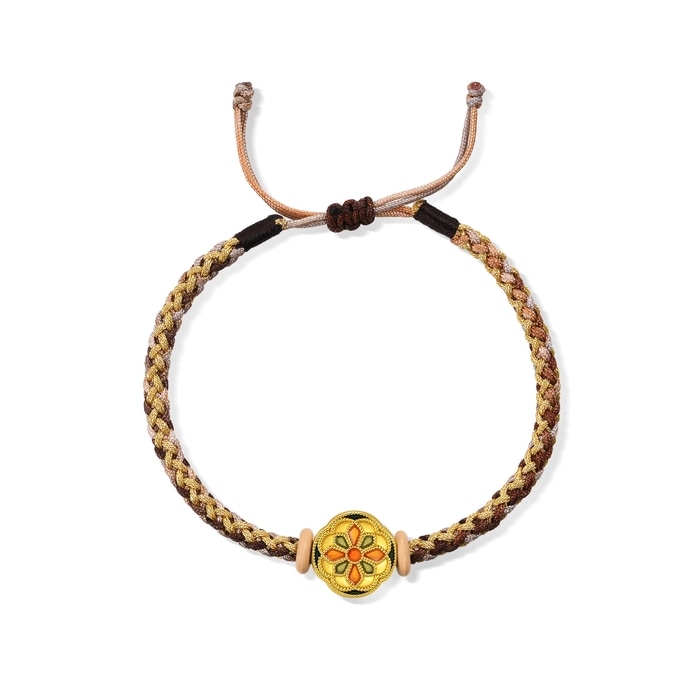 Solid Gold Bracelet | Chow Sang Sang Jewellery | Cultural Blessings | 92611B - 4