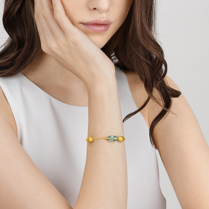 Solid Gold Bracelet | Chow Sang Sang Jewellery | g* Collection | 92638B - 3