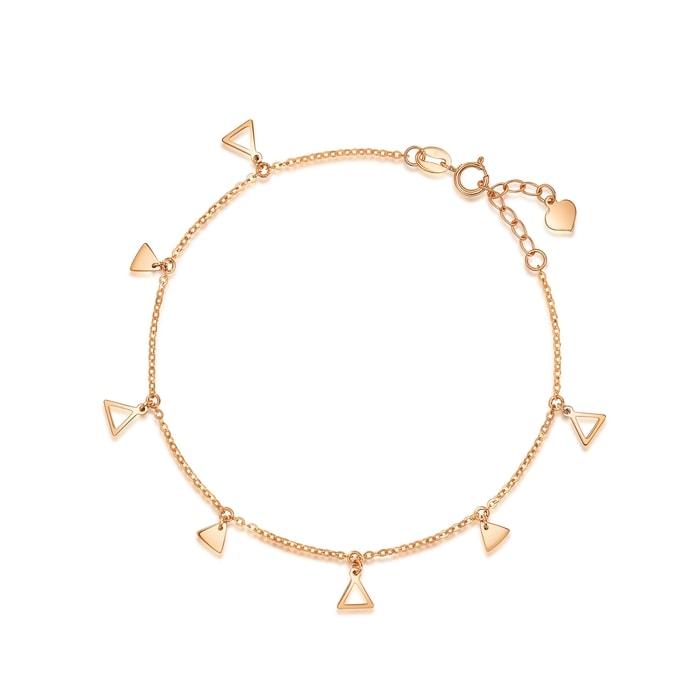 18K玫瑰金 手鍊 | 周生生珠寶 | 薄荷系列 | 92820B - 1