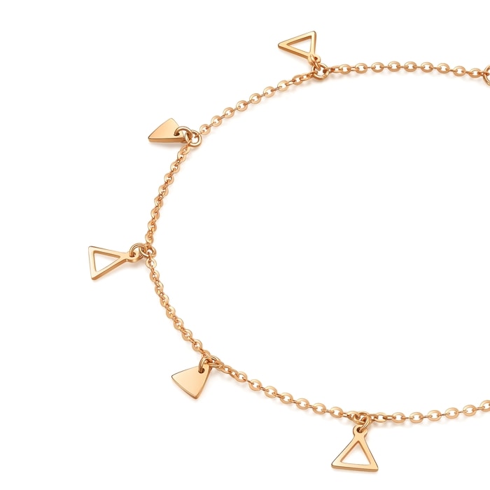 18K玫瑰金 手鍊 | 周生生珠寶 | 薄荷系列 | 92820B - 4