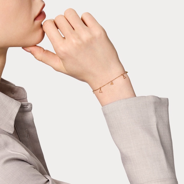 18K玫瑰金 手鍊 | 周生生珠寶 | 薄荷系列 | 92820B - 3