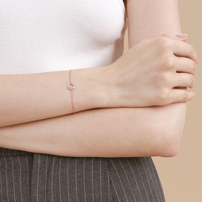 18K Rose Gold Bracelet | Chow Sang Sang Jewellery | 93057B - 2