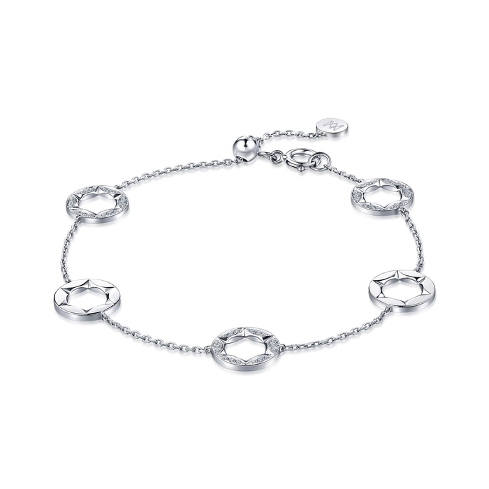 18K White Gold Bracelet | Chow Sang Sang Jewellery | 93061B - 4