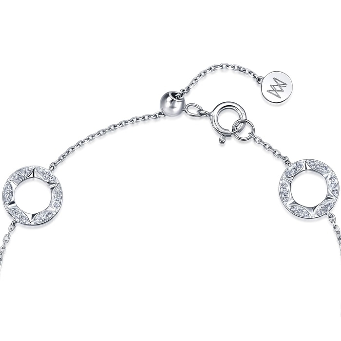 18K White Gold Bracelet | Chow Sang Sang Jewellery | 93061B - 6