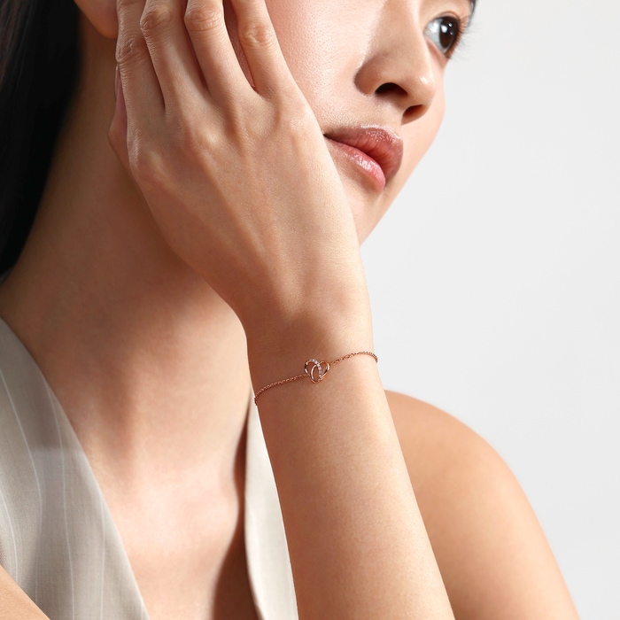 18K玫瑰金 手鍊 | 周生生珠寶 | 93202B - 2